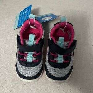 Stride Rite Navy, Pink, and Aqua Kids' Sneakers
